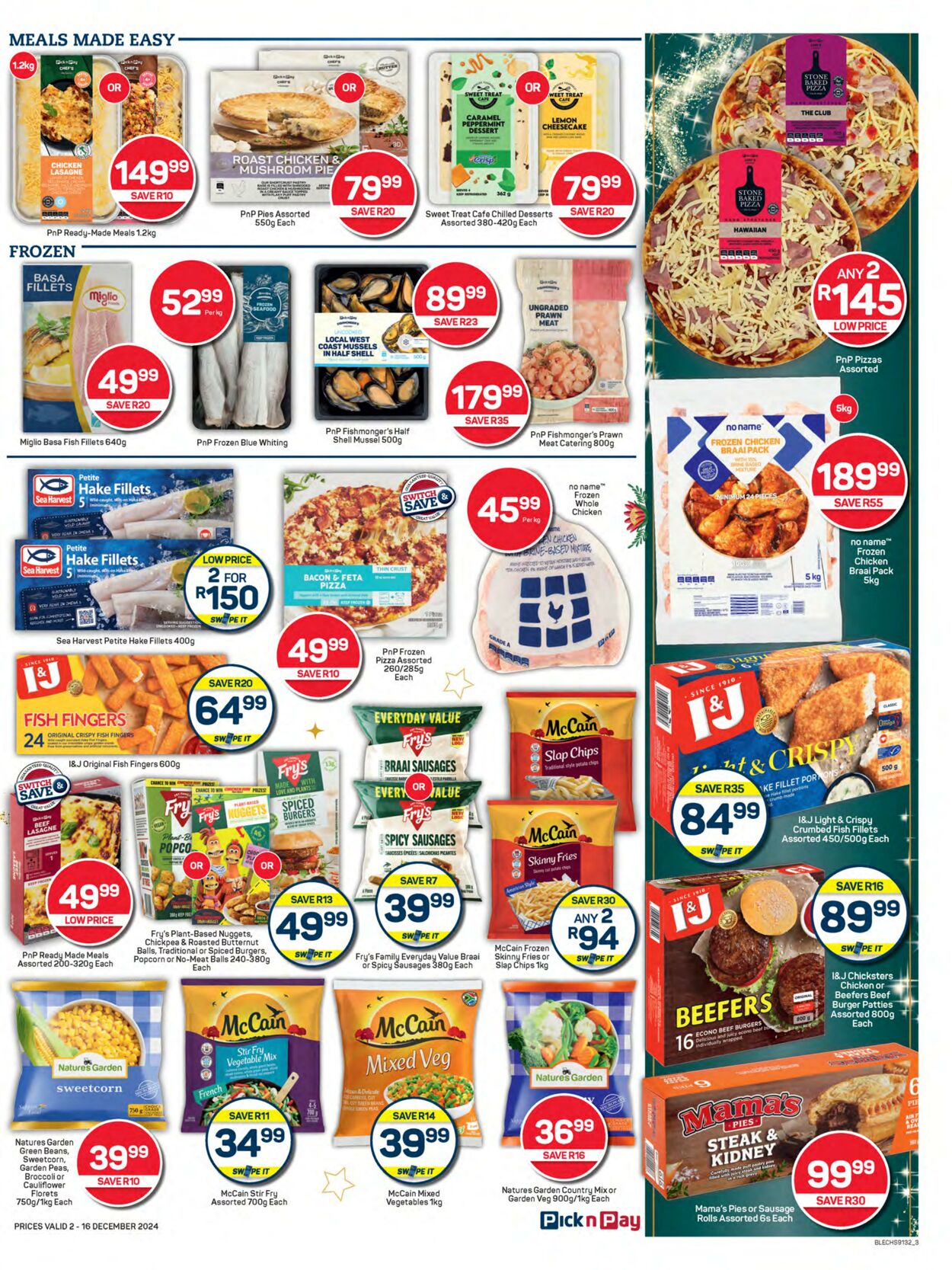 Special Pick n Pay 02.12.2024 - 16.12.2024