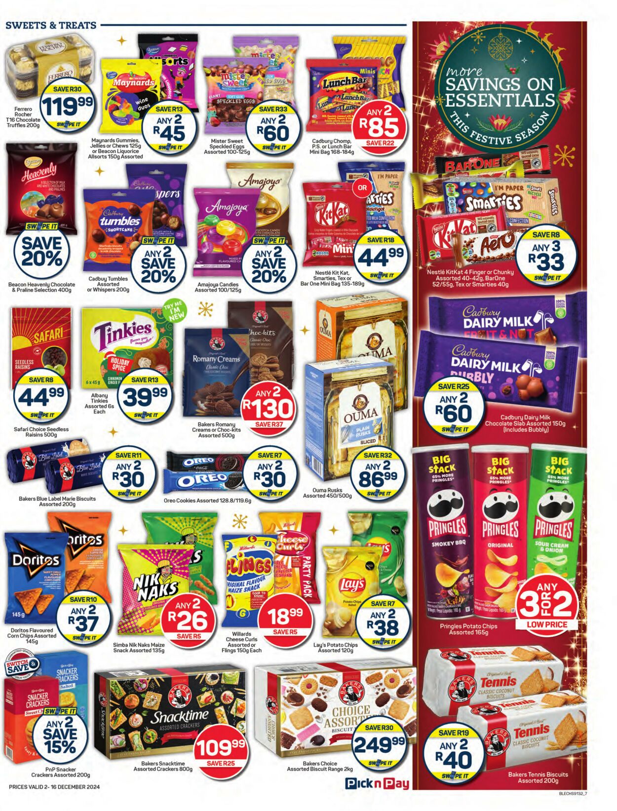 Special Pick n Pay 02.12.2024 - 16.12.2024