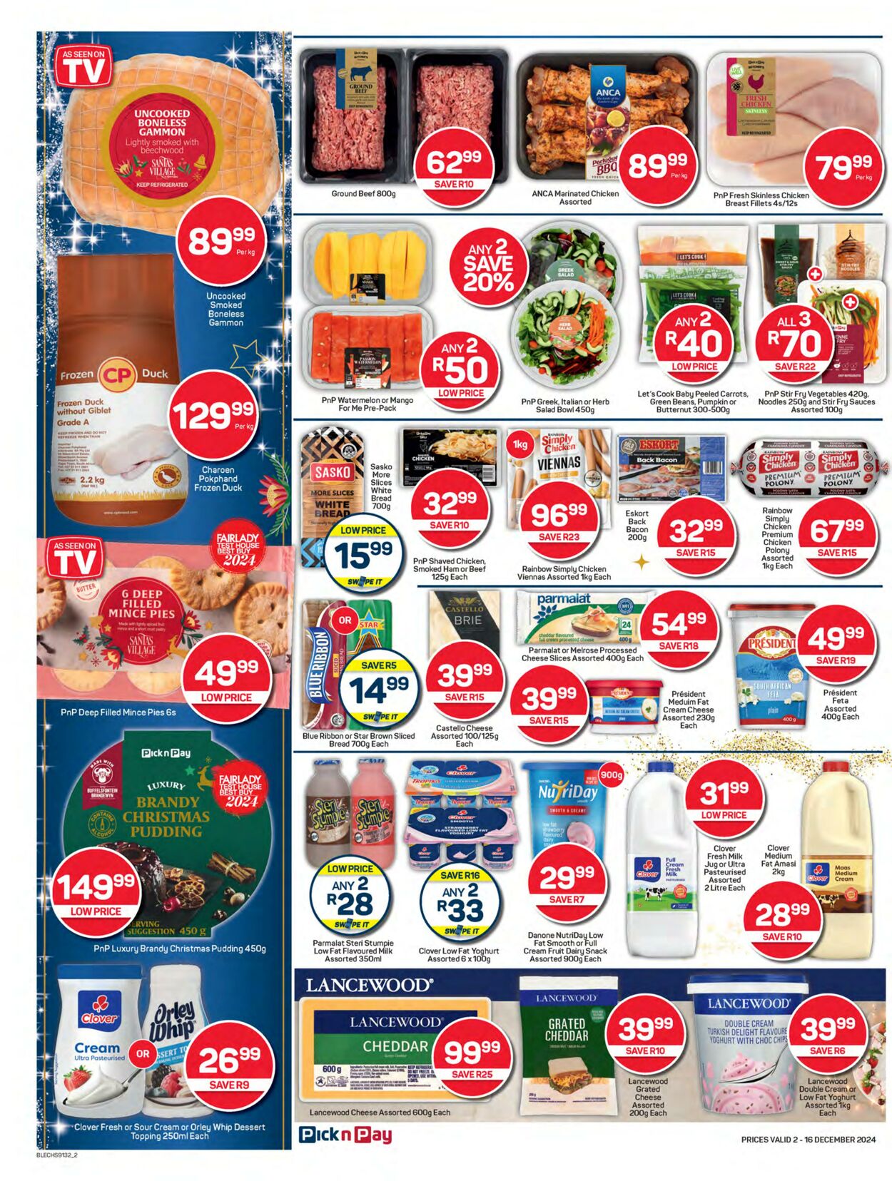 Special Pick n Pay 02.12.2024 - 16.12.2024