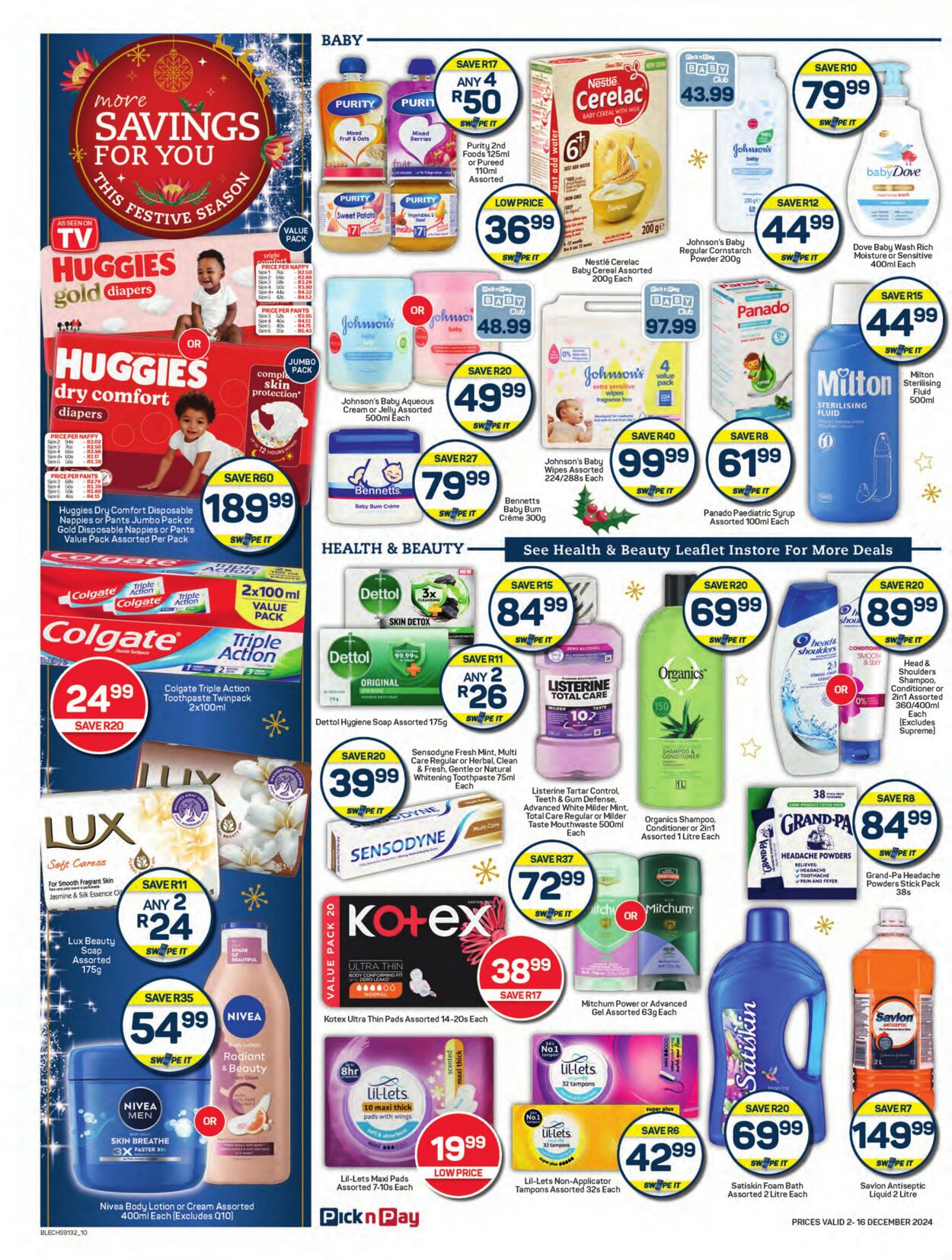 Special Pick n Pay 02.12.2024 - 16.12.2024