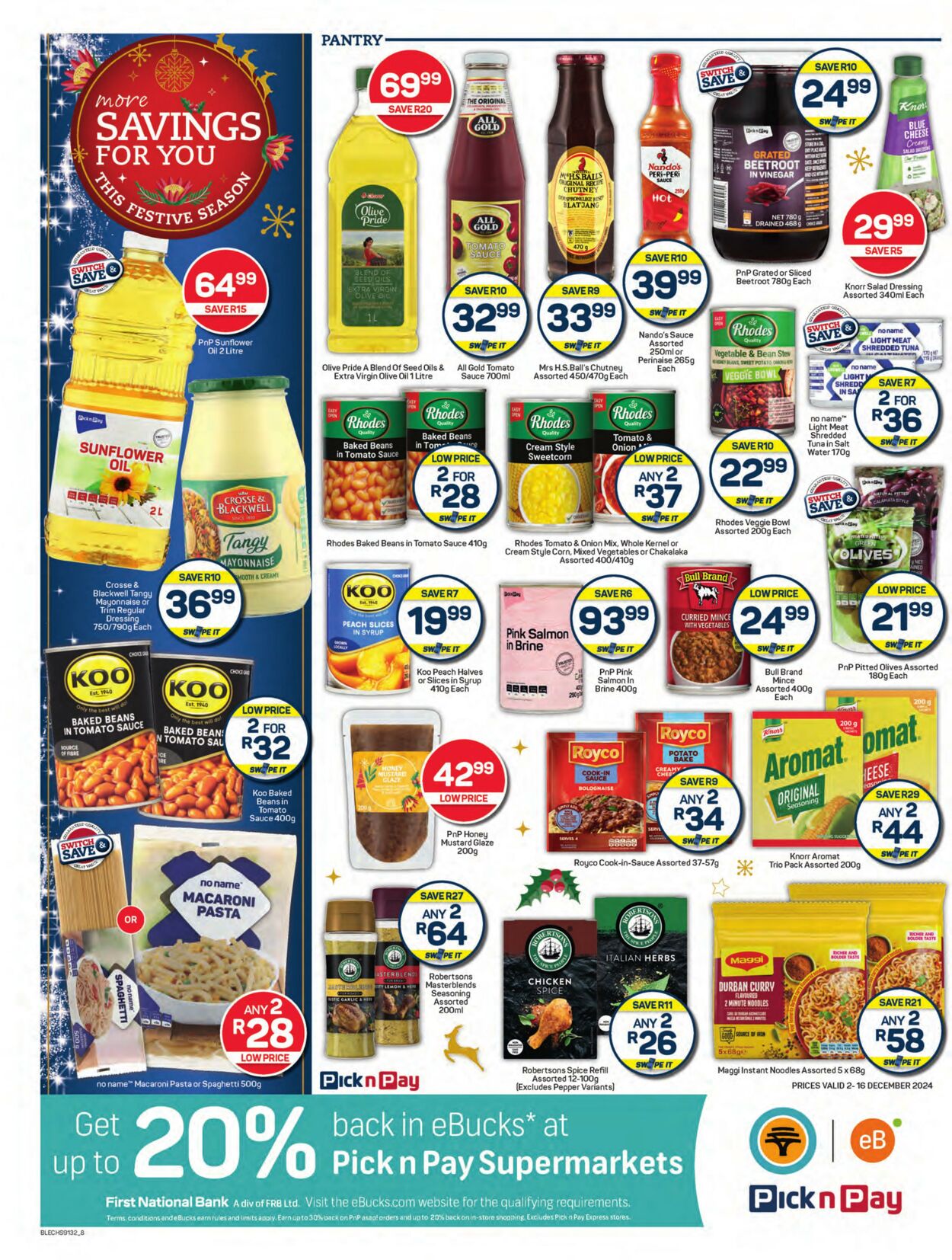 Special Pick n Pay 02.12.2024 - 16.12.2024