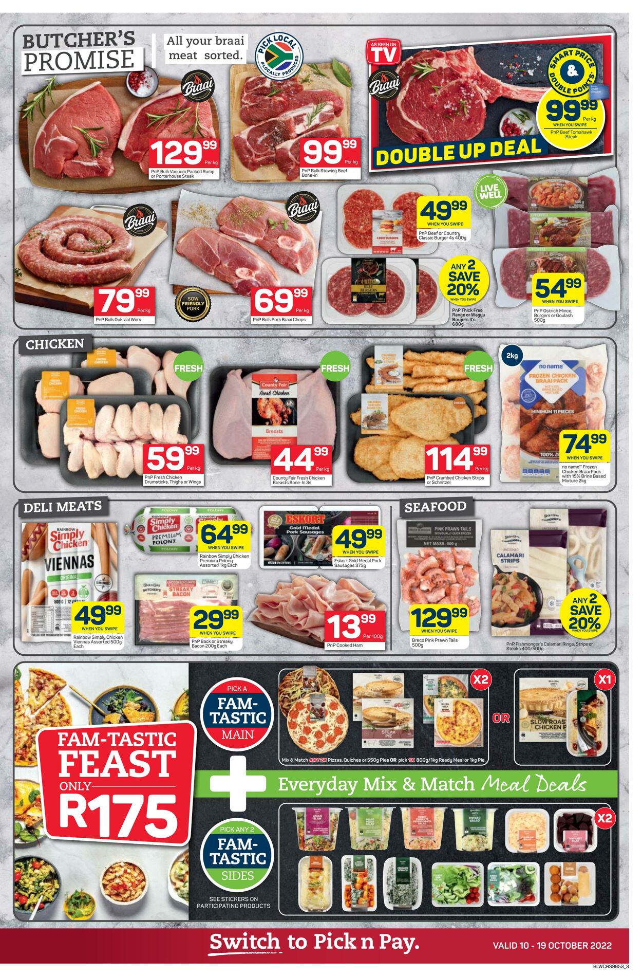 Special Pick n Pay 10.10.2022 - 19.10.2022