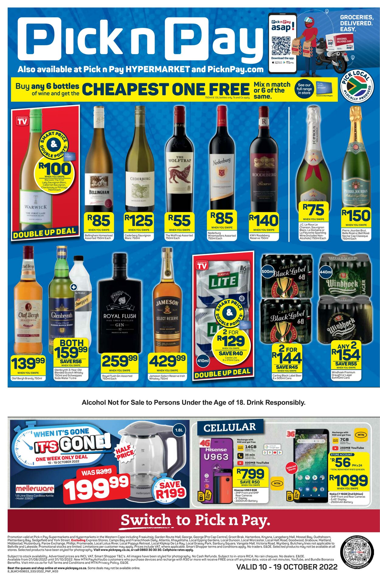 Special Pick n Pay 10.10.2022 - 19.10.2022