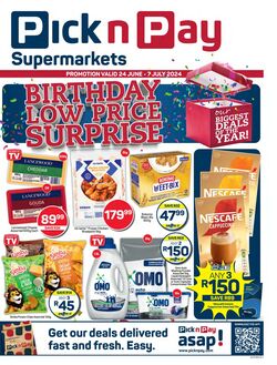 Special Pick n Pay 24.06.2024 - 07.07.2024