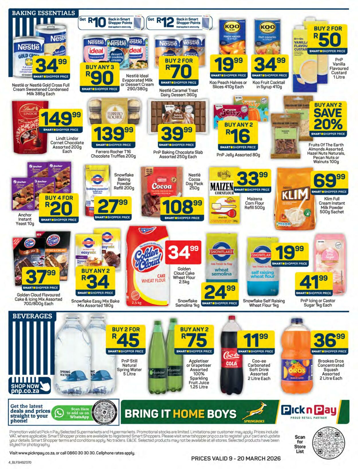 Special Pick n Pay 09.03.2026 - 24.03.2026