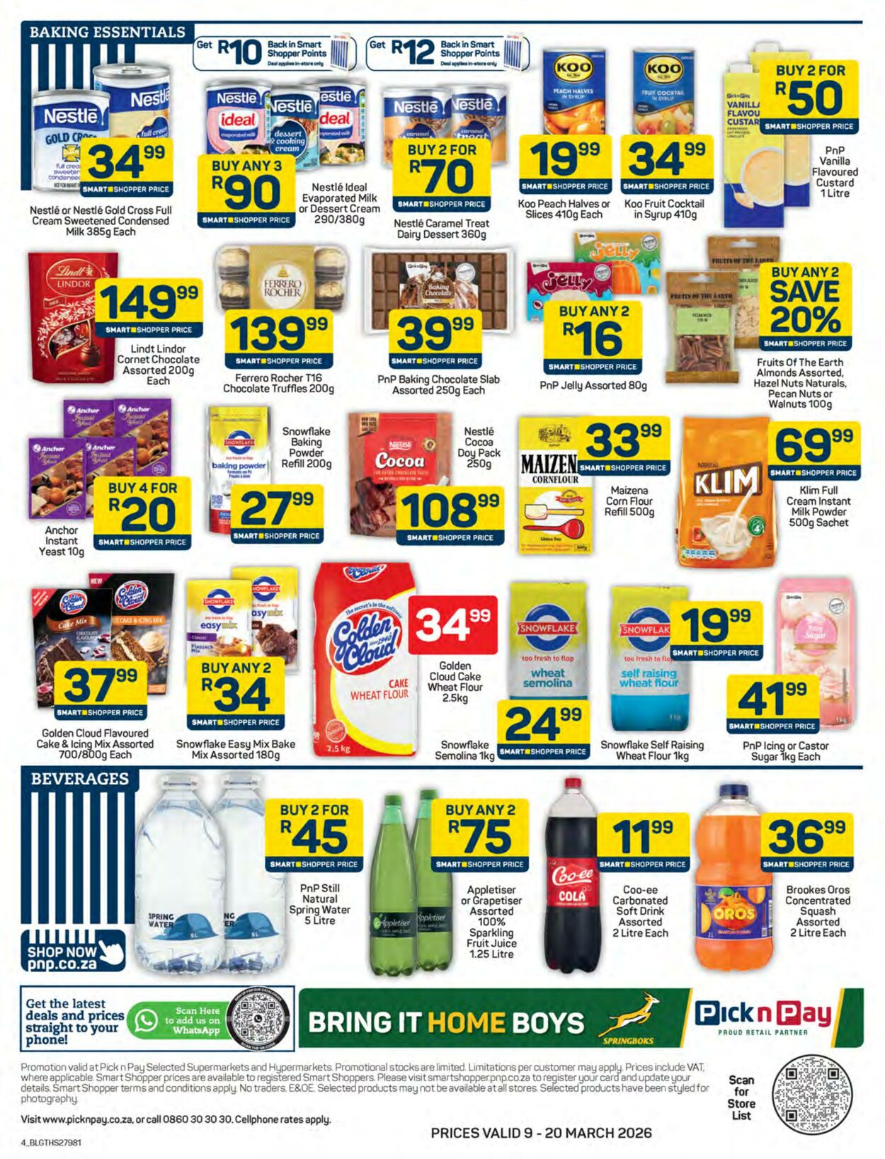 Special Pick n Pay 09.03.2026 - 24.03.2026