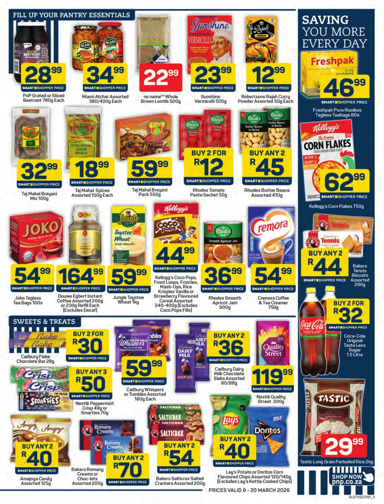 Special Pick n Pay 09.03.2026 - 24.03.2026