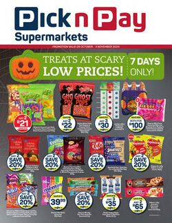 Special Pick n Pay 28.10.2024 - 03.11.2024