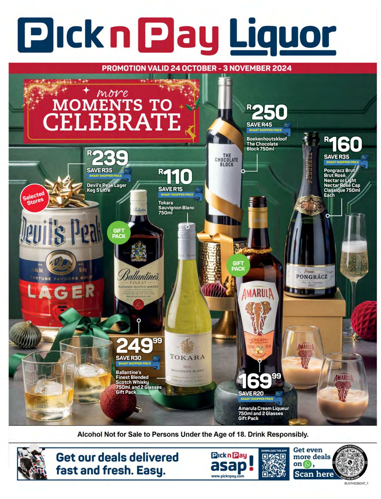 Special Pick n Pay - Pick n Pay Liquor Specials 24 Oct, 2024 - 3 Nov, 2024