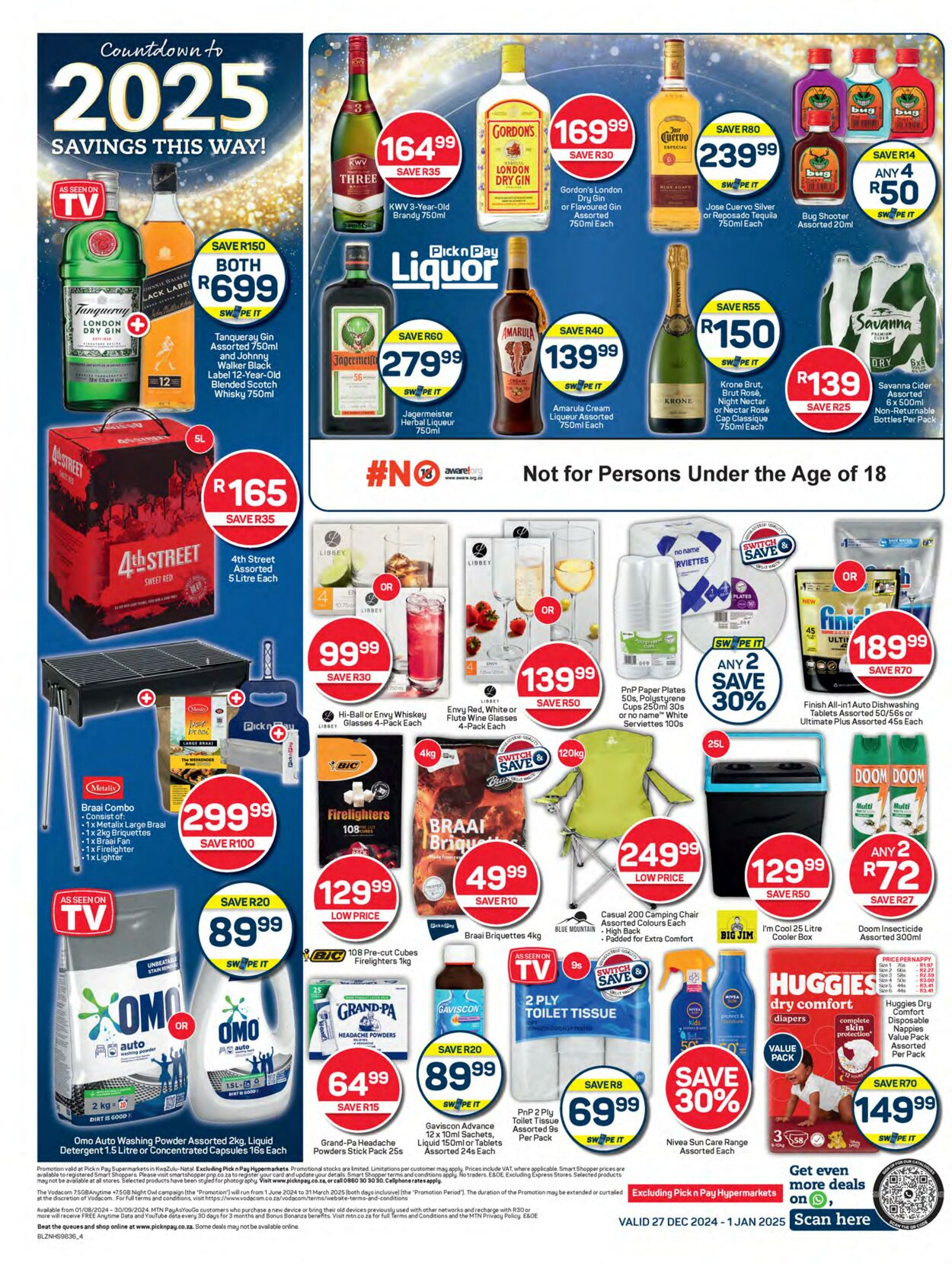 Special Pick n Pay 27.12.2024 - 01.01.2025