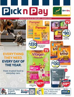 Special Pick n Pay 25.02.2026 - 08.03.2026