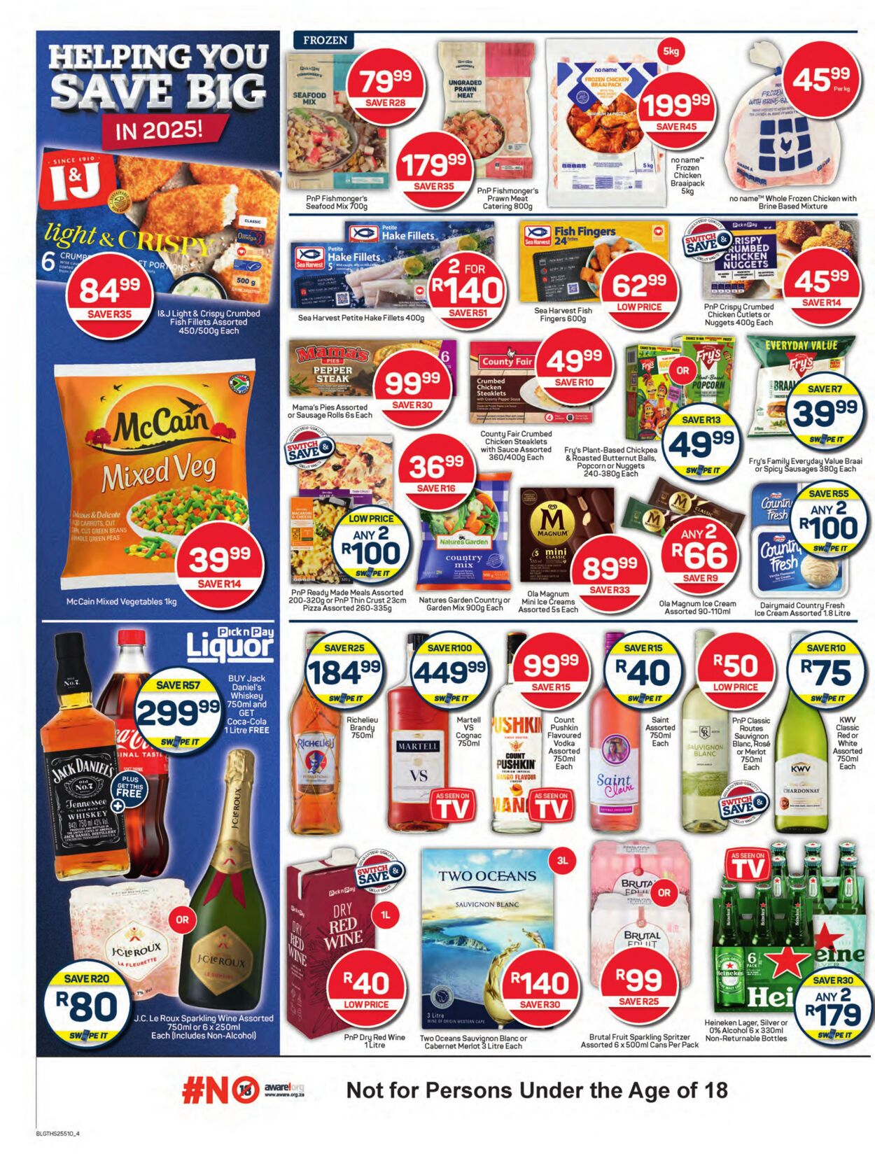 Special Pick n Pay 02.01.2025 - 22.01.2025