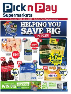 Special Pick n Pay 02.01.2025 - 22.01.2025