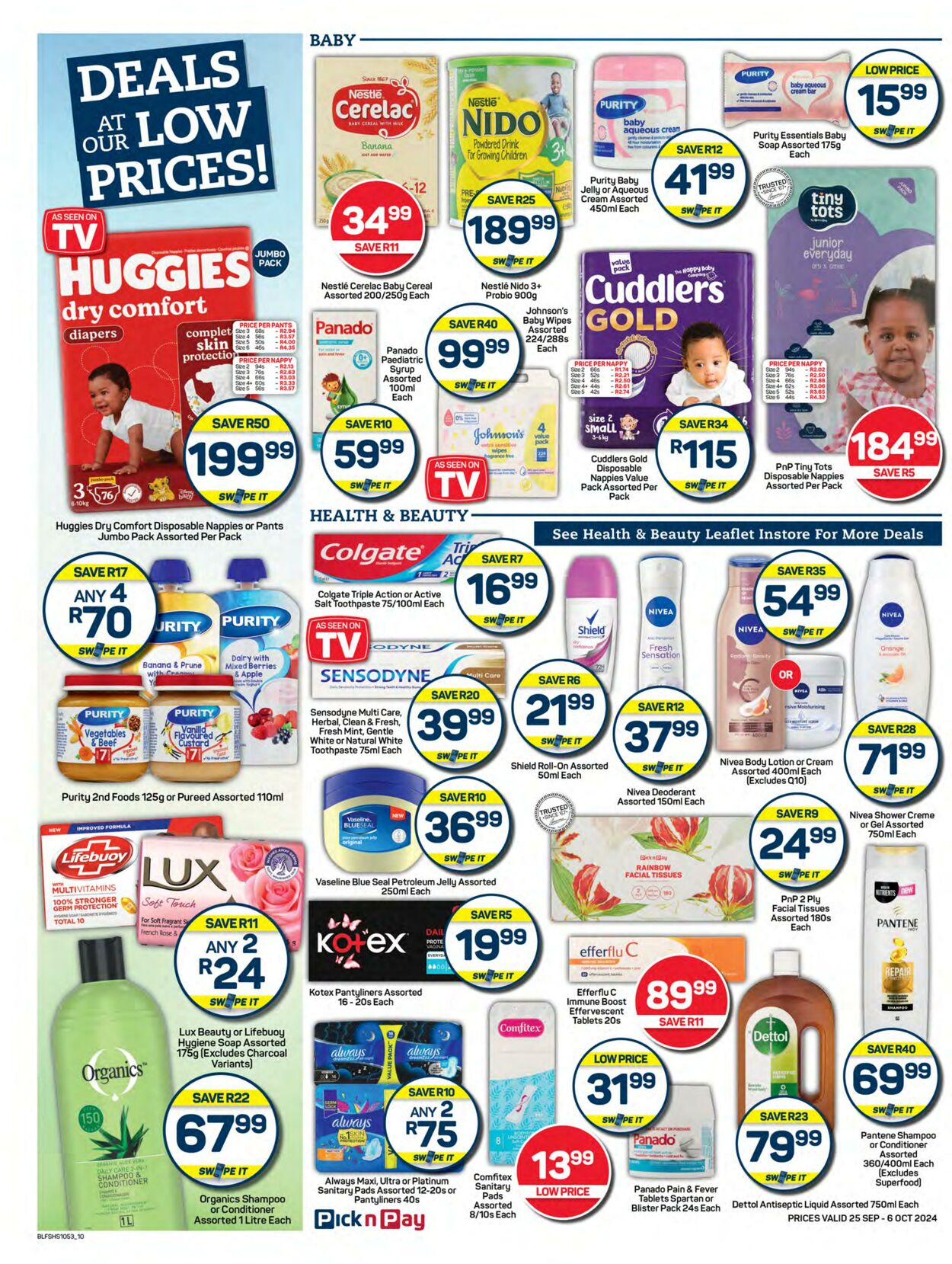 Special Pick n Pay 25.09.2024 - 06.10.2024