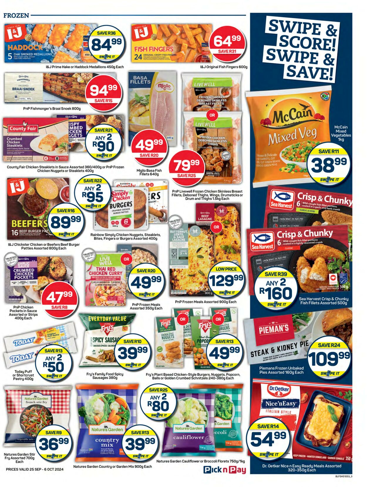 Special Pick n Pay 25.09.2024 - 06.10.2024