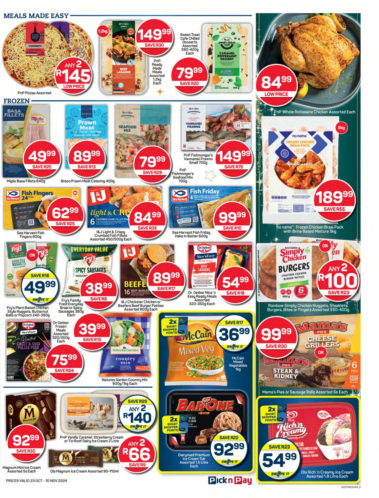 Special Pick n Pay 23.10.2024 - 10.11.2024