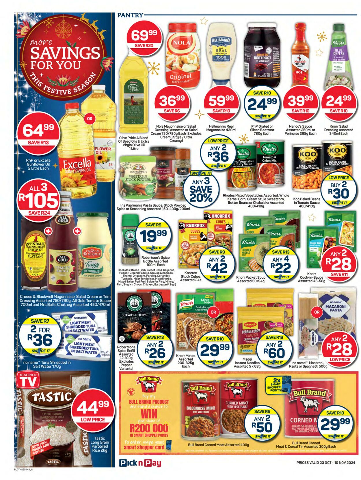 Special Pick n Pay 23.10.2024 - 10.11.2024