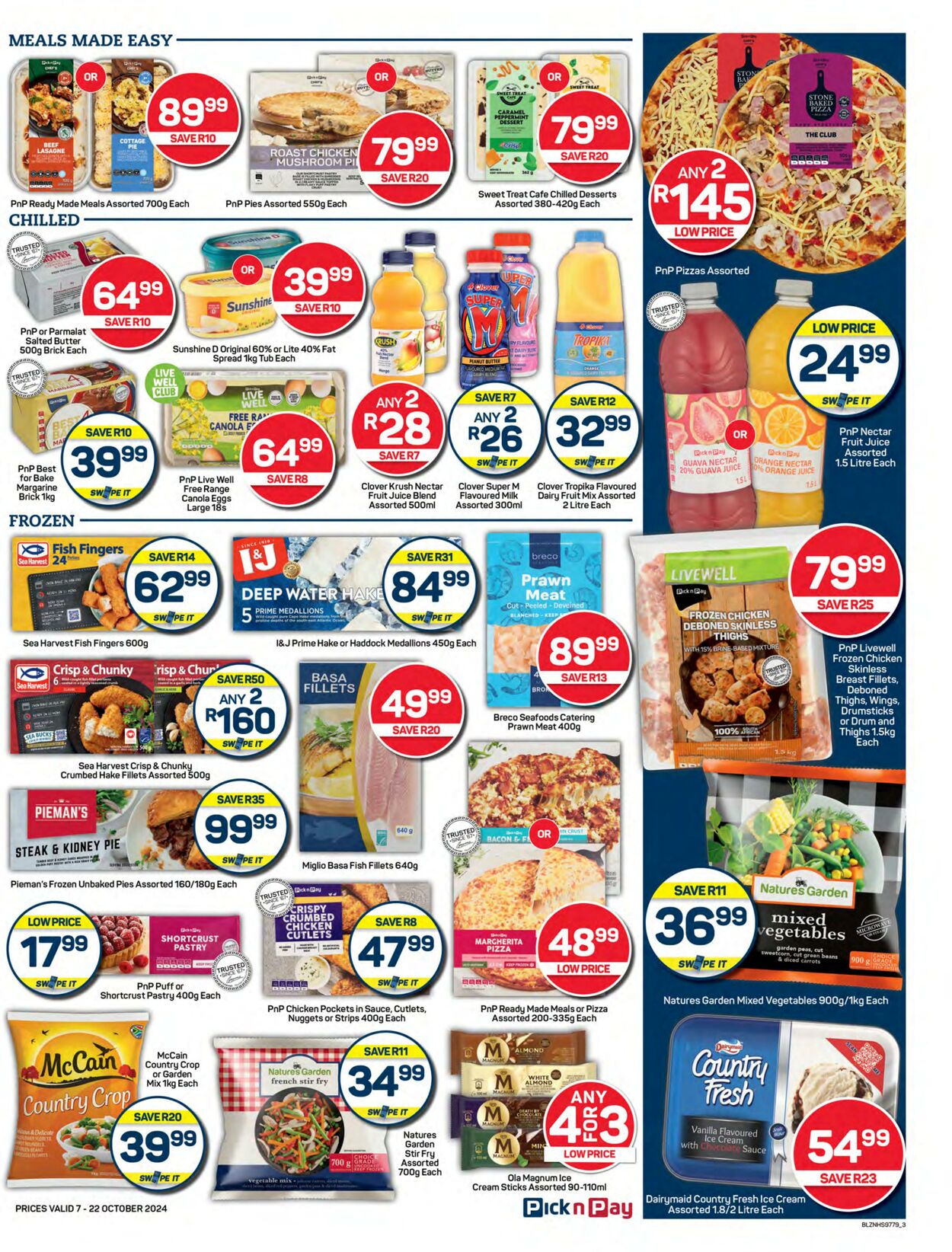 Special Pick n Pay 07.10.2024 - 22.10.2024