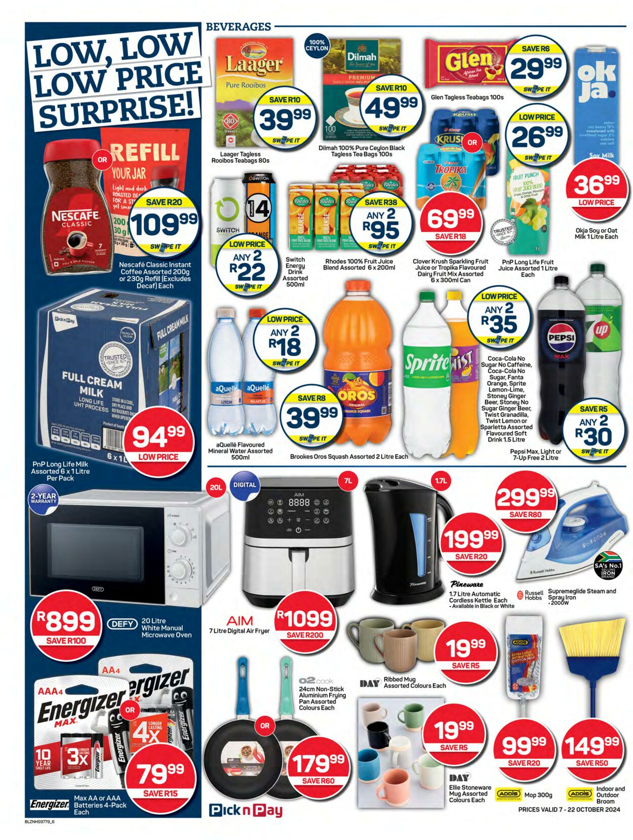 Special Pick n Pay 07.10.2024 - 22.10.2024