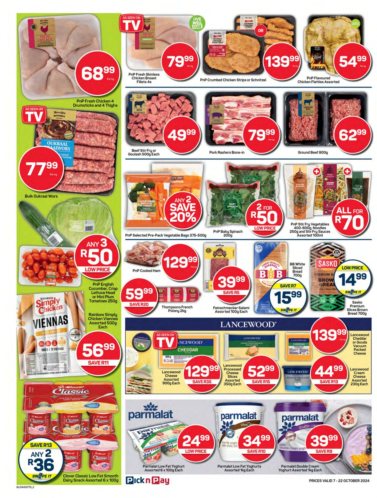 Special Pick n Pay 07.10.2024 - 22.10.2024