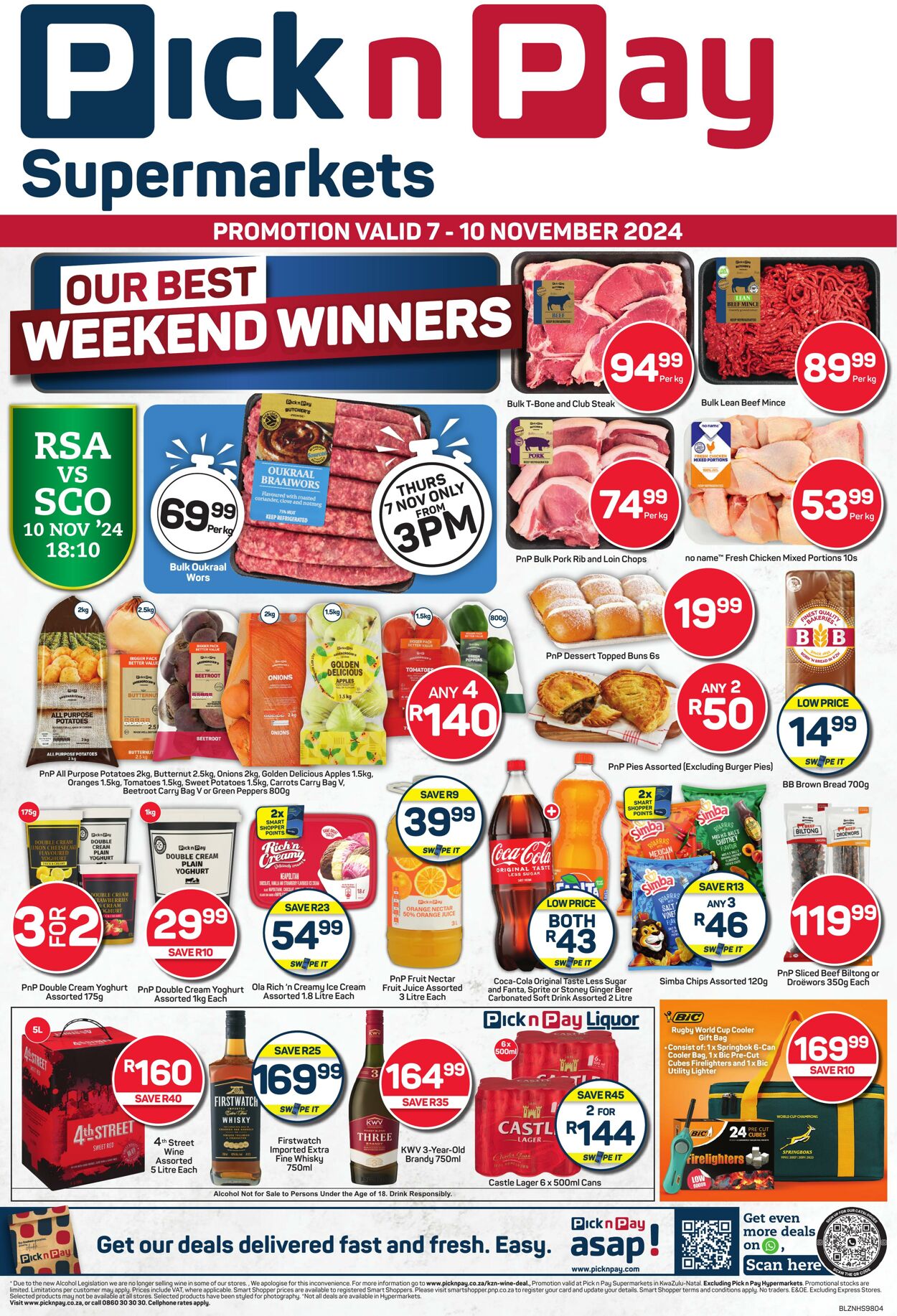 Special Pick n Pay - Pick n Pay Weekend Specials 7 Nov, 2024 - 10 Nov, 2024