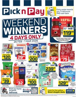 Special Pick n Pay 26.02.2026 - 01.03.2026