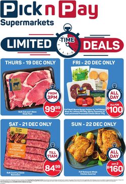 Special Pick n Pay 19.12.2024 - 22.12.2024