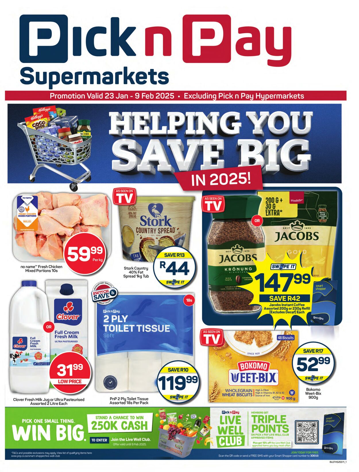 Special Pick n Pay - PickNPay 23 Jan, 2025 - 9 Feb, 2025