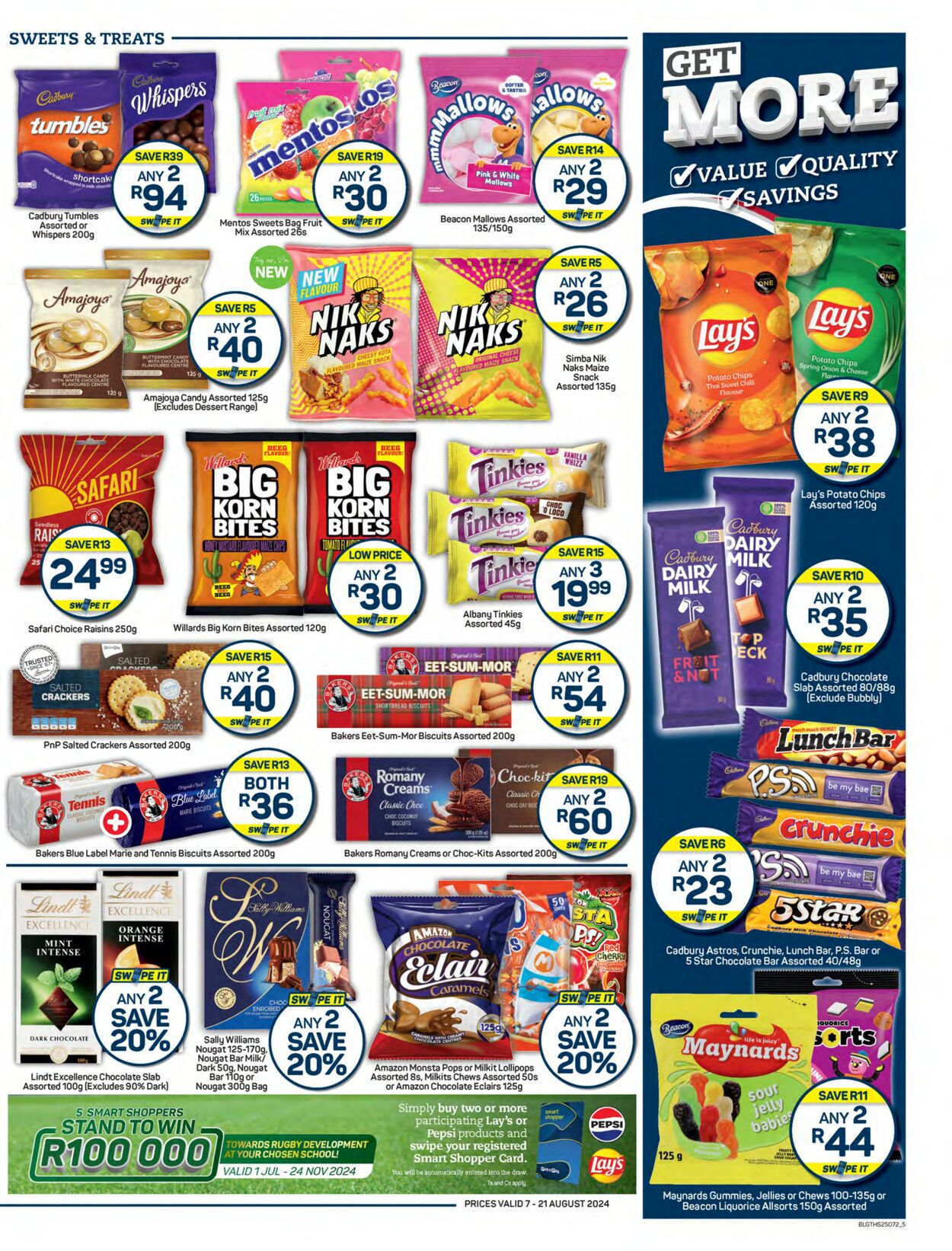 Special Pick n Pay 07.08.2024 - 21.08.2024