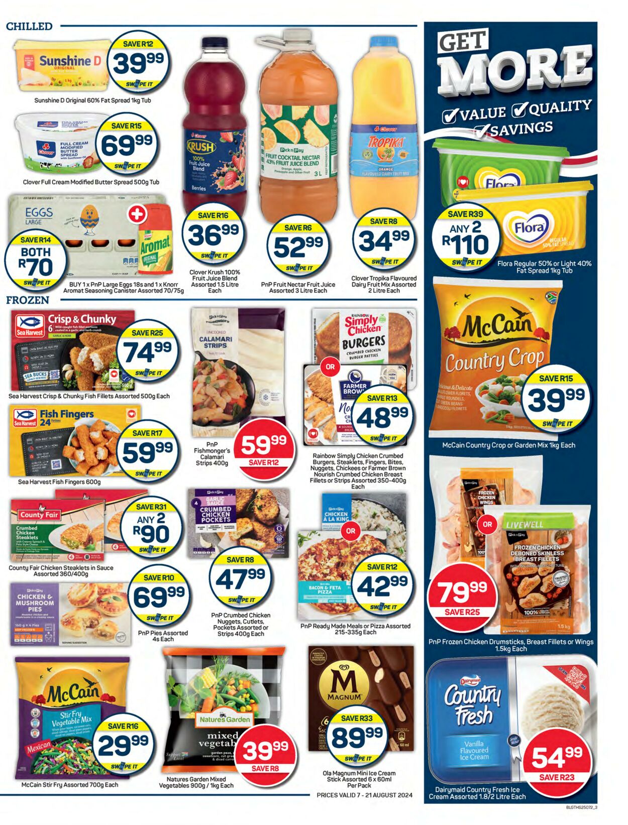 Special Pick n Pay 07.08.2024 - 21.08.2024