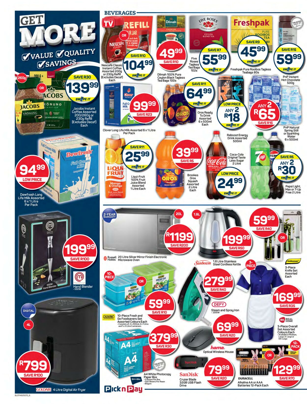 Special Pick n Pay 07.08.2024 - 21.08.2024