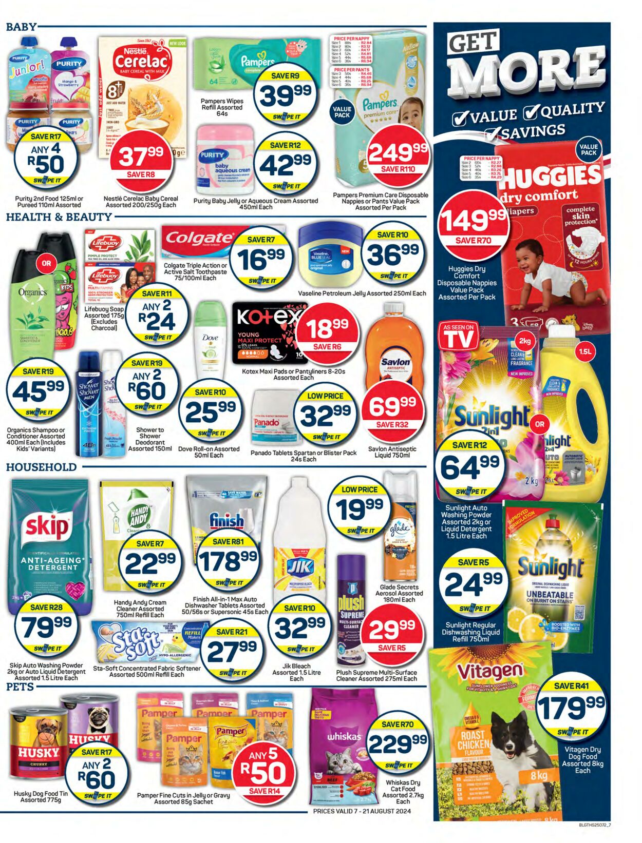 Special Pick n Pay 07.08.2024 - 21.08.2024