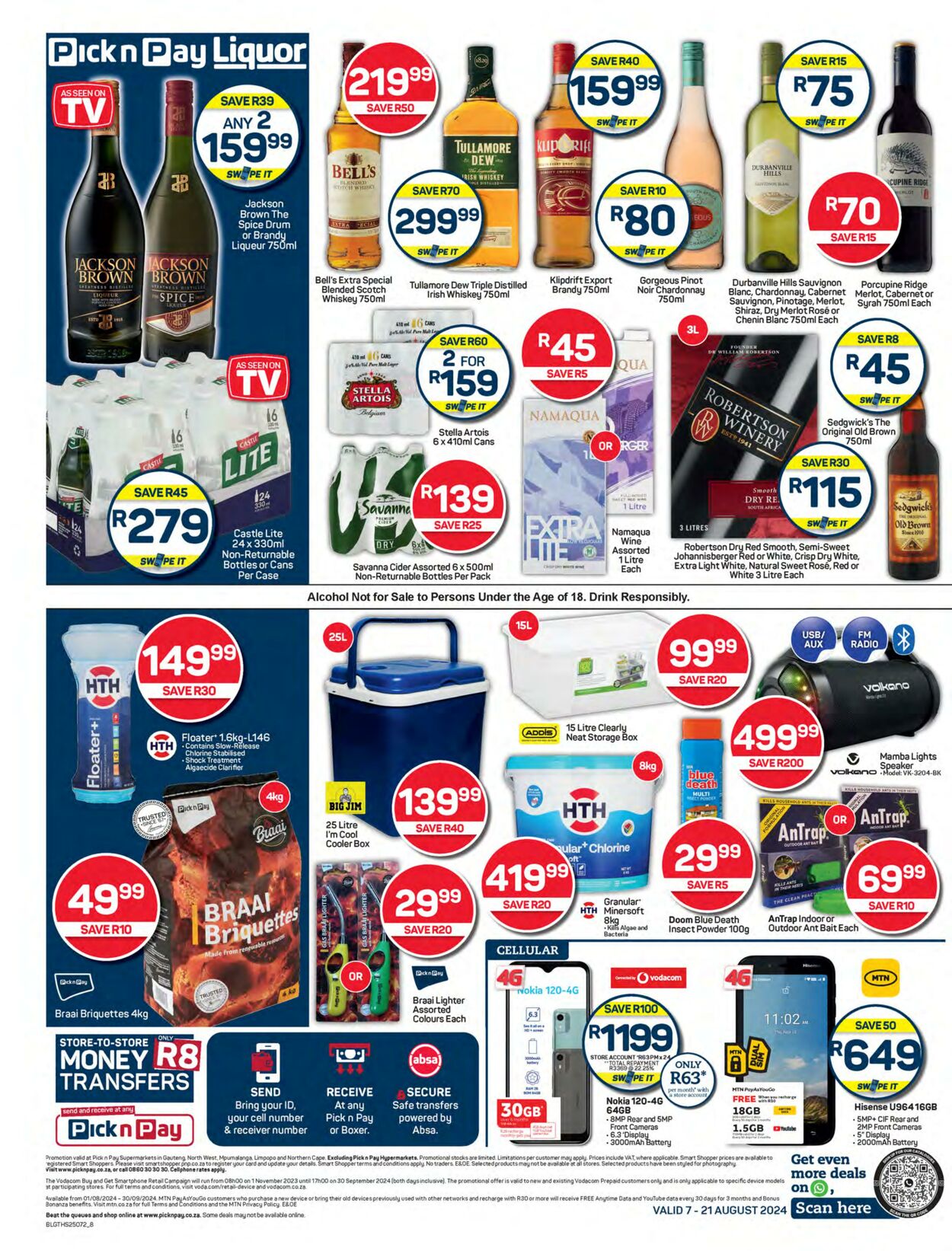 Special Pick n Pay 07.08.2024 - 21.08.2024