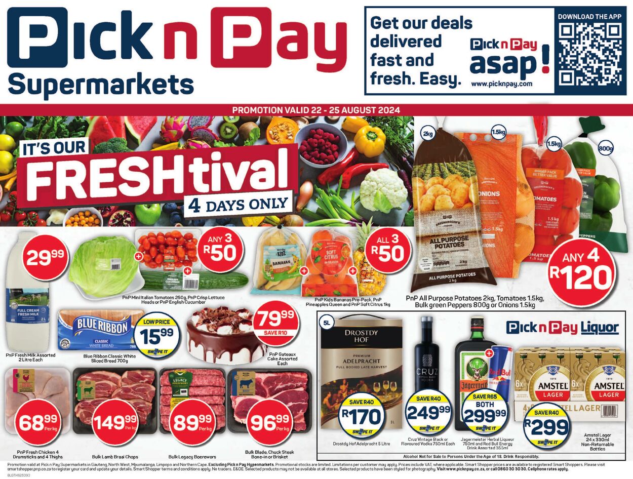 Special Pick n Pay 22.08.2024 - 25.08.2024