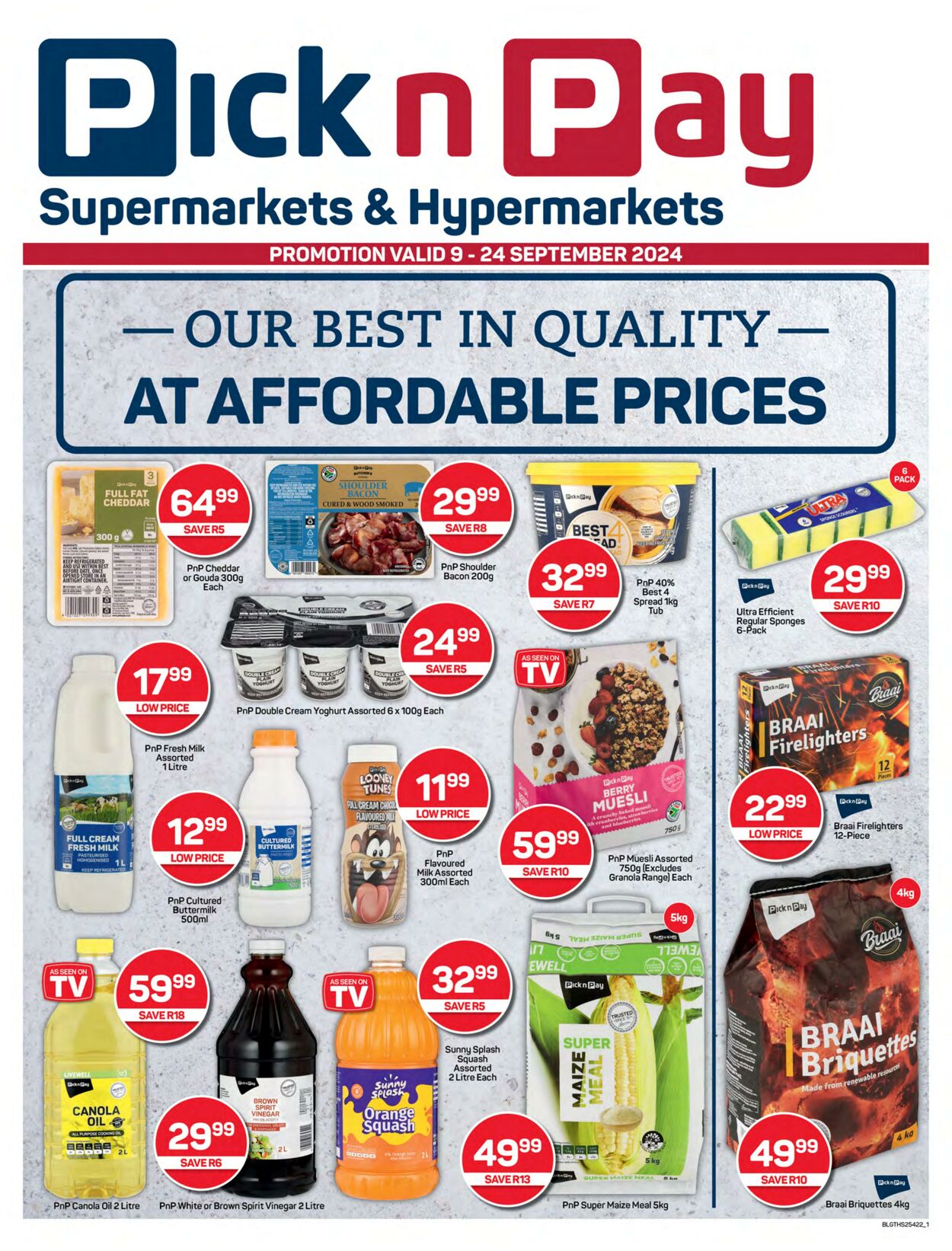 Special Pick n Pay 09.09.2024 - 24.09.2024