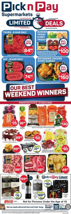 Special Pick n Pay 09.01.2023 - 18.01.2023