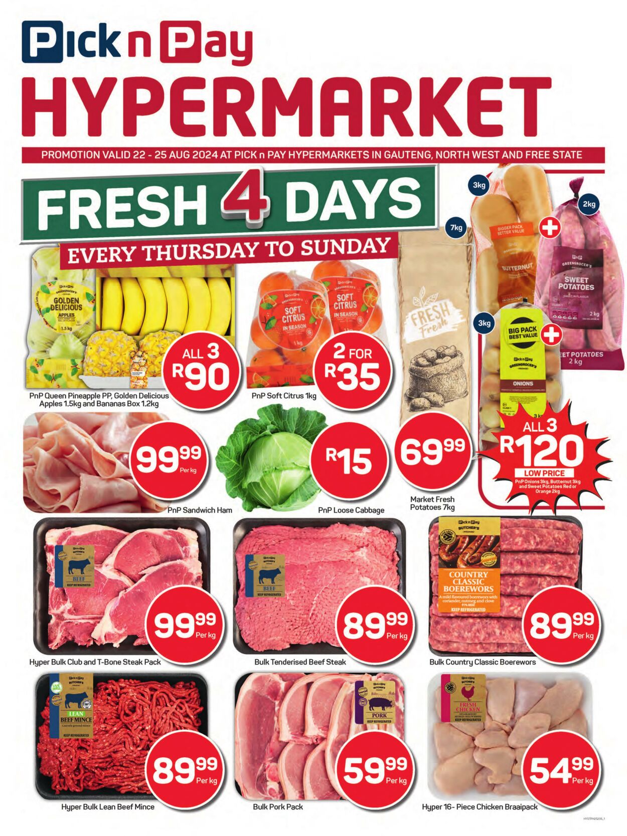 Special Pick n Pay 22.08.2024 - 25.08.2024