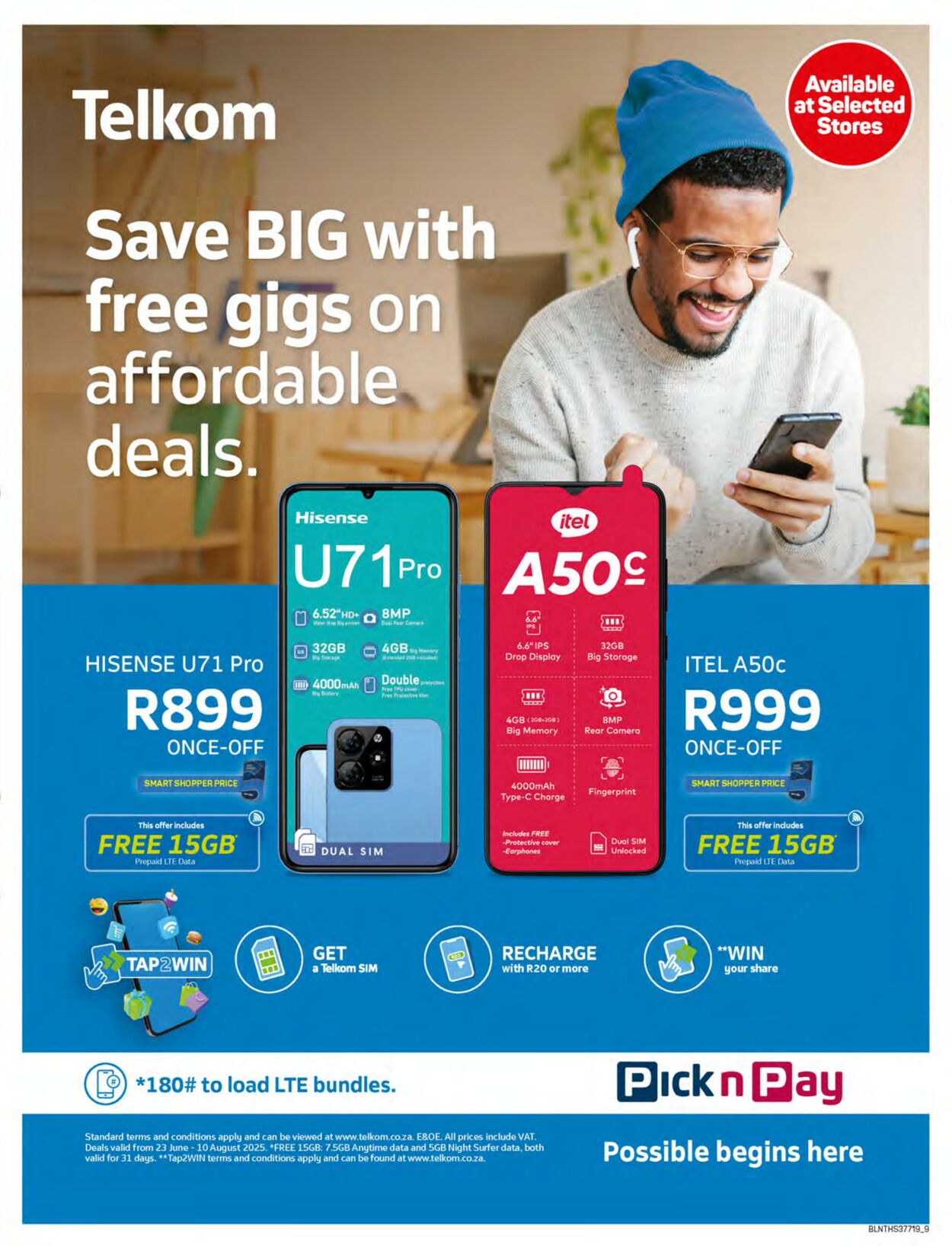 Special Pick n Pay 23.06.2025 - 03.08.2025