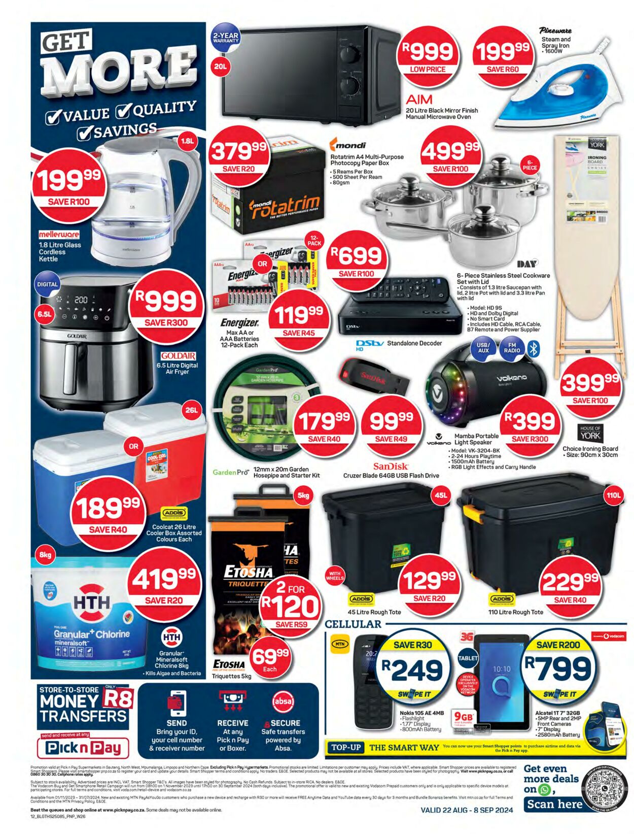 Special Pick n Pay 22.08.2024 - 08.09.2024