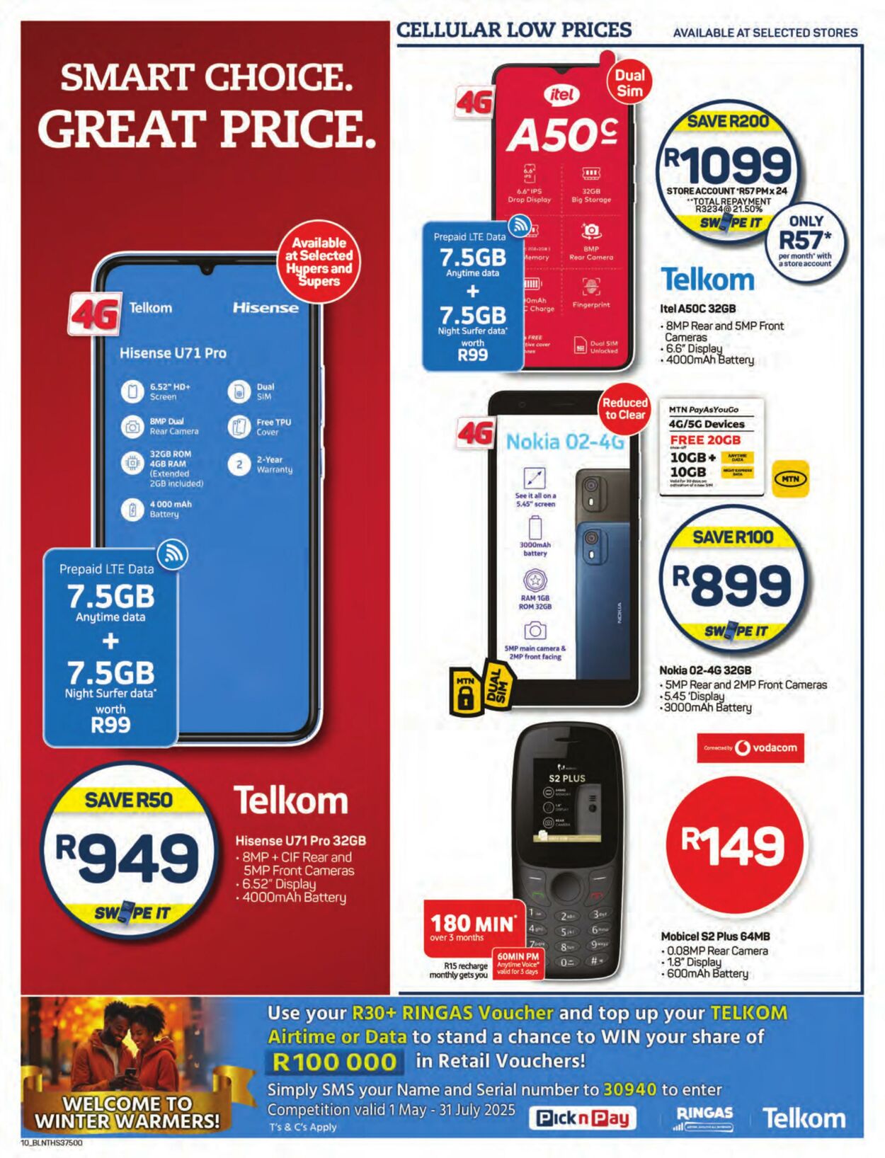 Special Pick n Pay 05.05.2025 - 08.06.2025