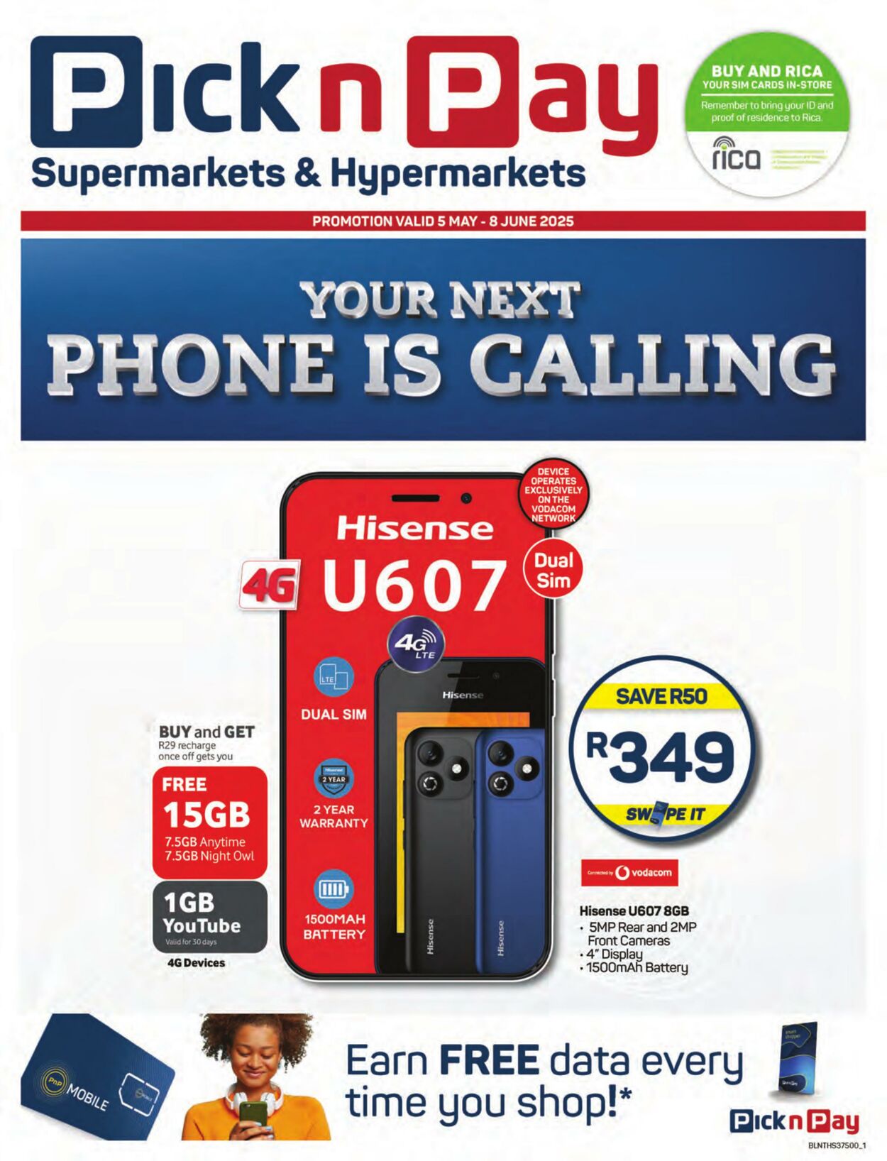 Special Pick n Pay 05.05.2025 - 08.06.2025