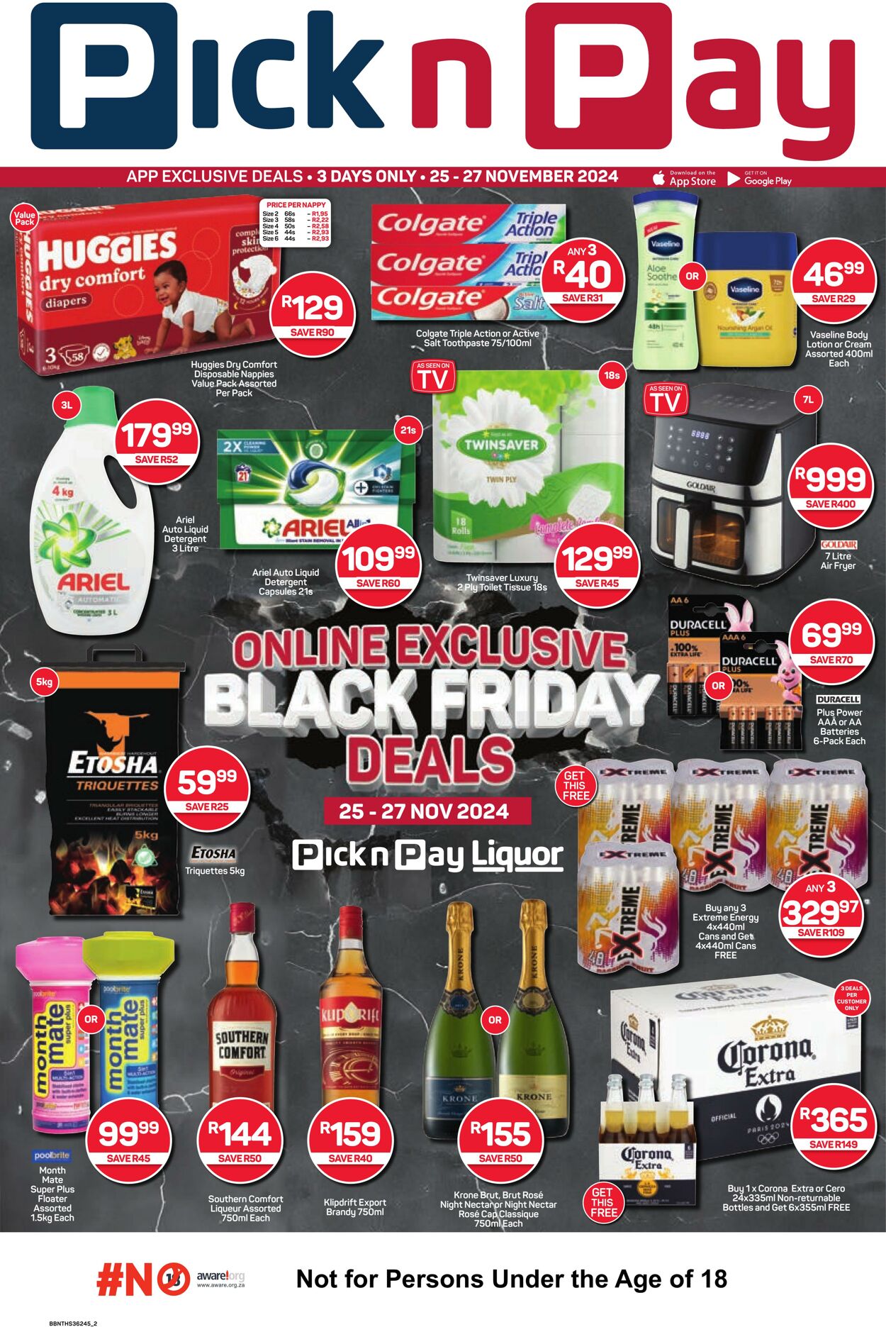 Special Pick n Pay 25.11.2024 - 27.11.2024