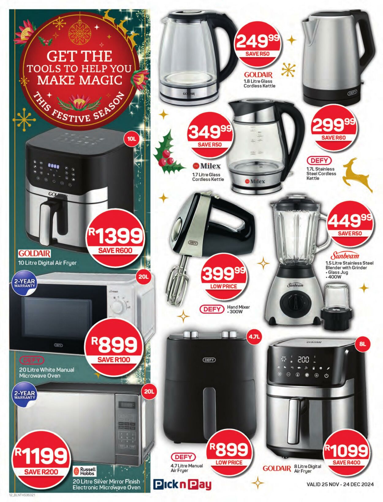 Special Pick n Pay 25.11.2024 - 24.12.2024