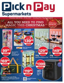 Special Pick n Pay 25.11.2024 - 24.12.2024