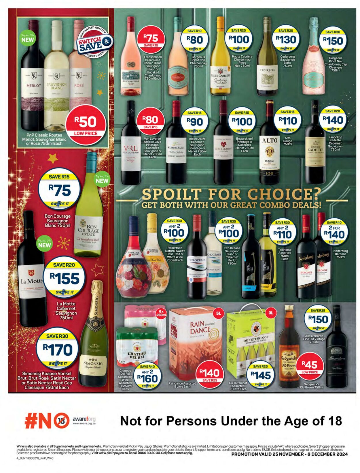 Special Pick n Pay 25.11.2024 - 08.12.2024