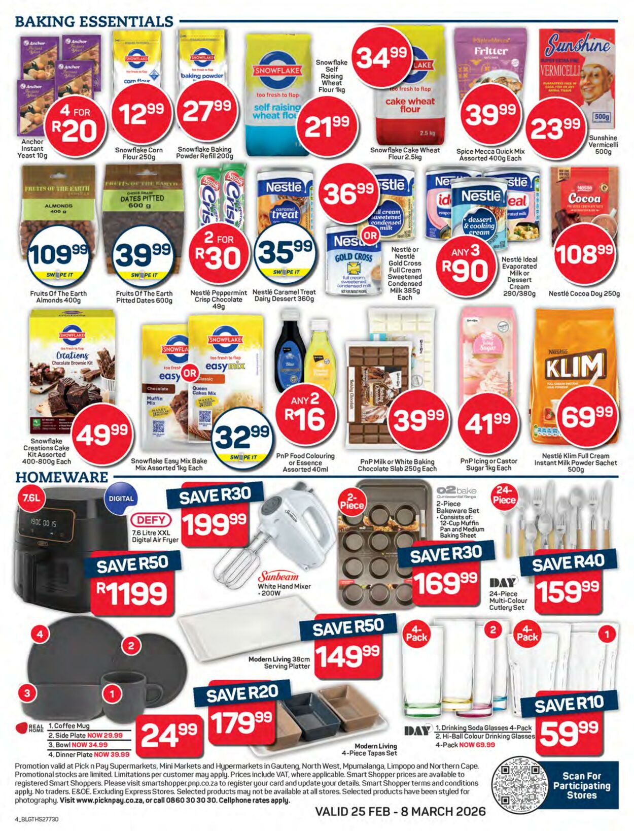 Special Pick n Pay 25.02.2026 - 08.03.2026