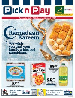 Special Pick n Pay 25.02.2026 - 08.03.2026