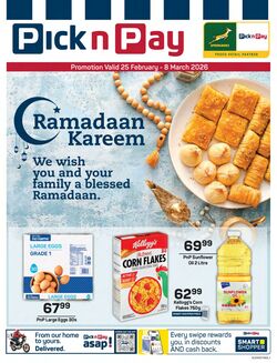 Special Pick n Pay 25.02.2026 - 08.03.2026