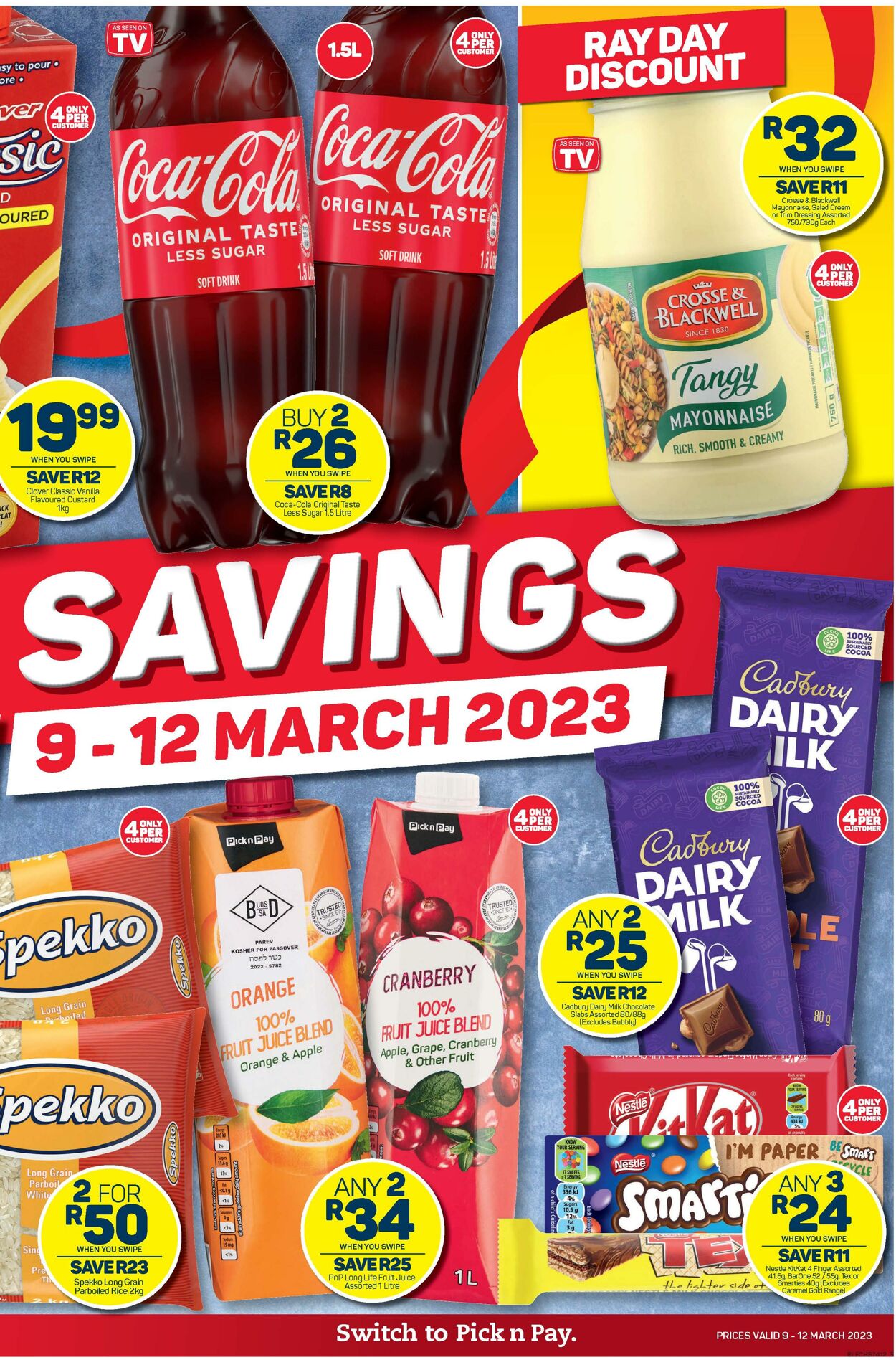 Special Pick n Pay 09.03.2023 - 12.03.2023