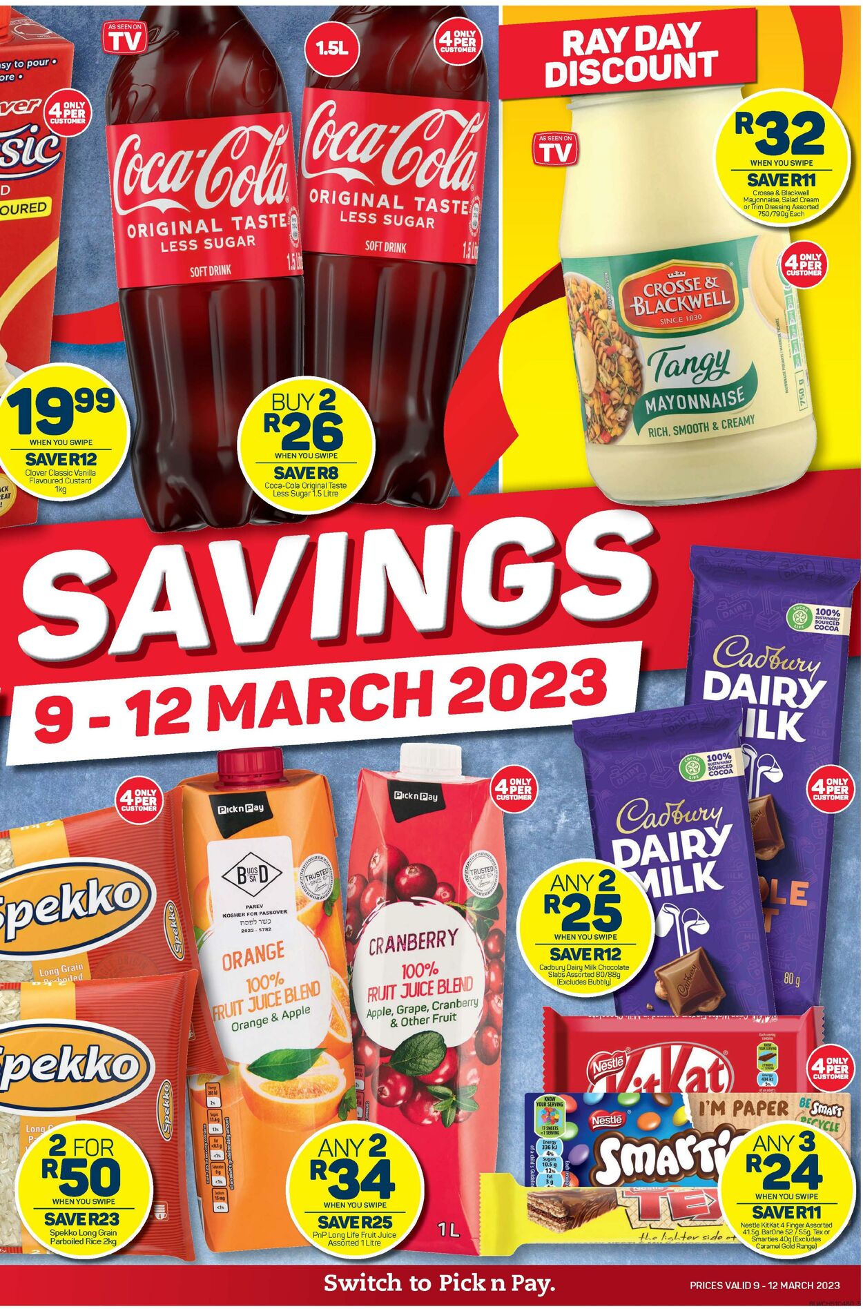 Special Pick n Pay 09.03.2023 - 12.03.2023